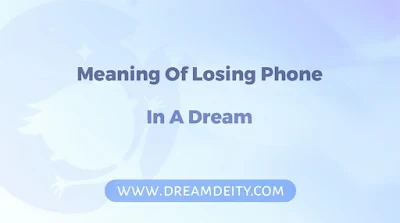 Someone Stole My Phone In A Dream Biblical Meaning